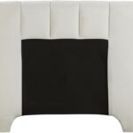 Camila Chenille Fabric Upholstered Twin Bed