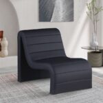 Ivy Vegan Leather Upholstered Accent Chair