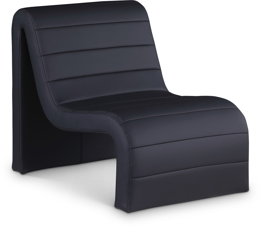 Ivy Vegan Leather Upholstered Accent Chair