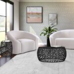 Priya Aluminum Coffee Table