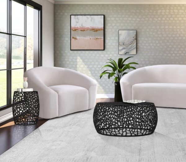 Priya Aluminum Coffee Table