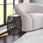 Priya Aluminum End Table