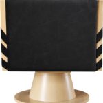 Millwin Vegan Leather Upholstered Swivel Accent Chair