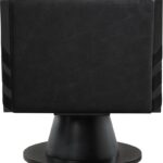 Millwin Vegan Leather Upholstered Swivel Accent Chair