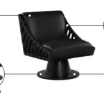Millwin Vegan Leather Upholstered Swivel Accent Chair