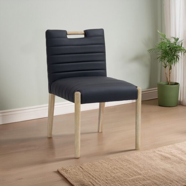Aimee Vegan Leather Upholstered Dining Side Chair