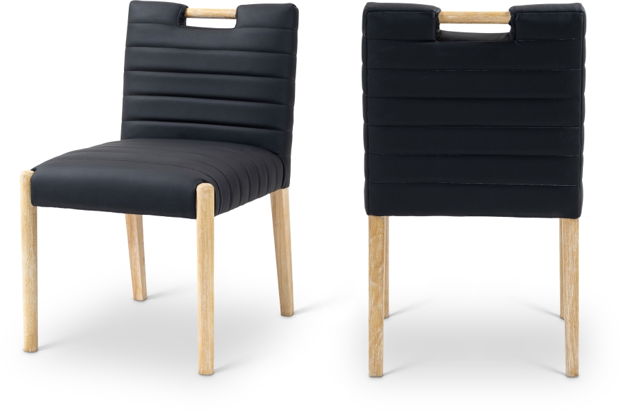 Aimee Vegan Leather Upholstered Dining Side Chair