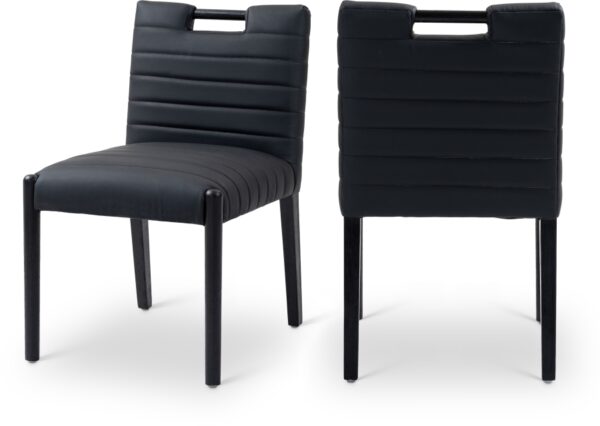 Aimee Vegan Leather Upholstered Dining Side Chair