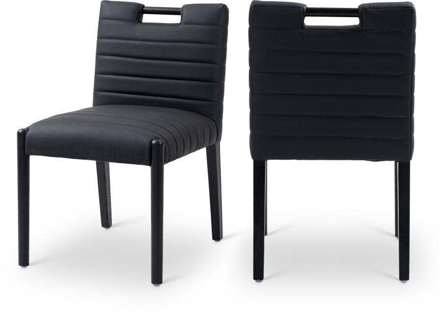 Aimee Vegan Leather Upholstered Dining Side Chair