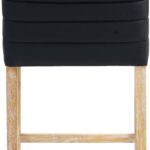 Aimee Vegan Leather Upholstered Counter Stool