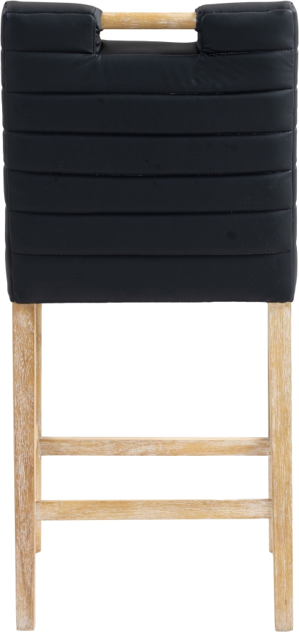 Aimee Vegan Leather Upholstered Counter Stool