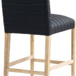 Aimee Vegan Leather Upholstered Counter Stool