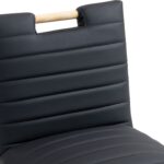 Aimee Vegan Leather Upholstered Counter Stool