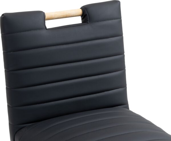 Aimee Vegan Leather Upholstered Counter Stool