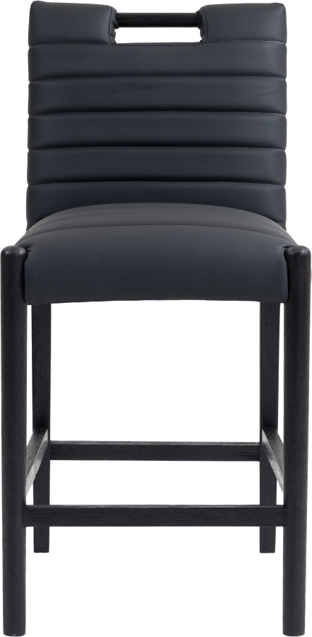 Aimee Vegan Leather Upholstered Counter Stool