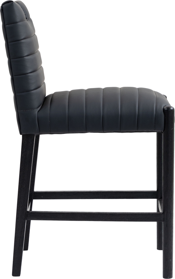 Aimee Vegan Leather Upholstered Counter Stool