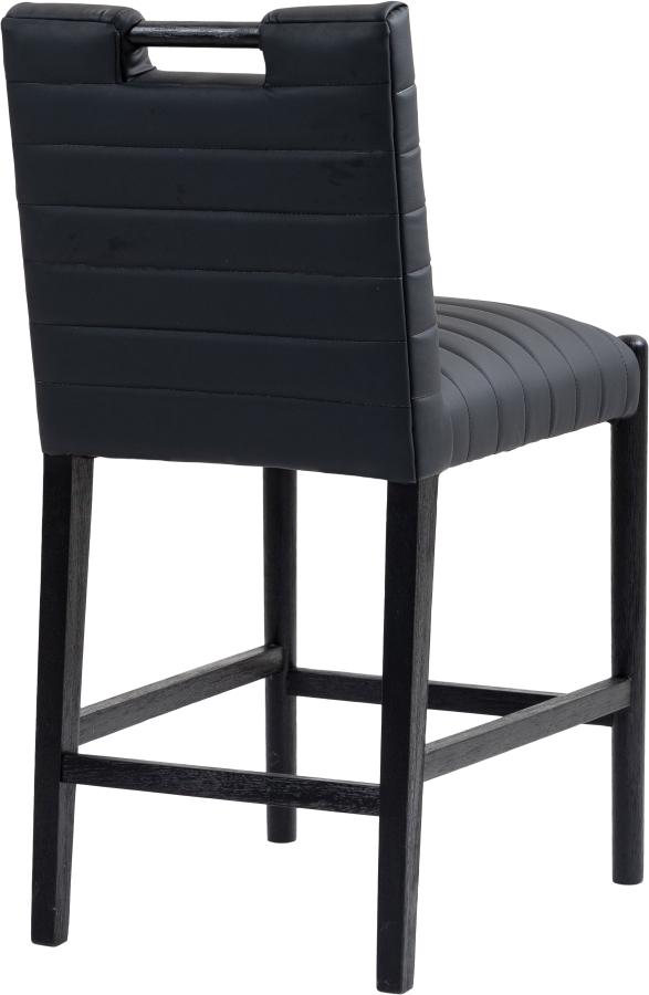 Aimee Vegan Leather Upholstered Counter Stool