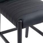 Aimee Vegan Leather Upholstered Counter Stool