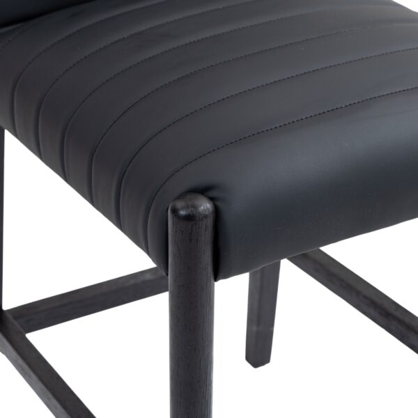 Aimee Vegan Leather Upholstered Counter Stool