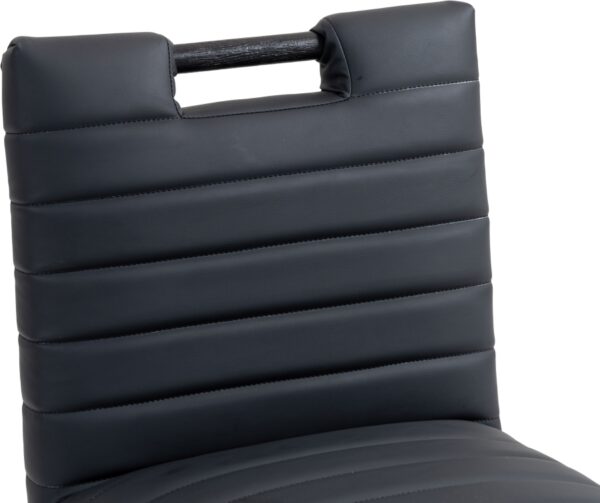 Aimee Vegan Leather Upholstered Counter Stool