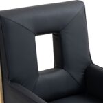Gwendolyn Vegan Leather Upholstered Dining Arm Chair