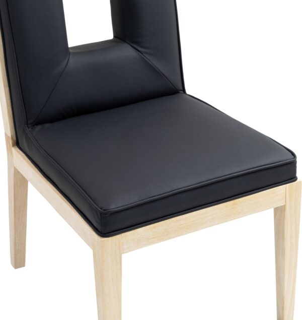 Gwendolyn Vegan Leather Upholstered Dining Side Chair