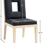 Gwendolyn Vegan Leather Upholstered Dining Side Chair