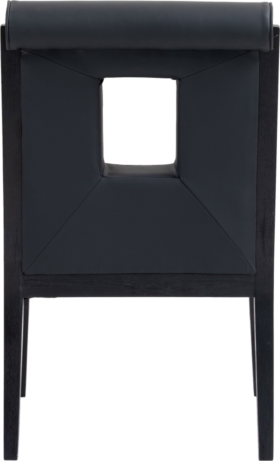 Gwendolyn Vegan Leather Upholstered Dining Arm Chair