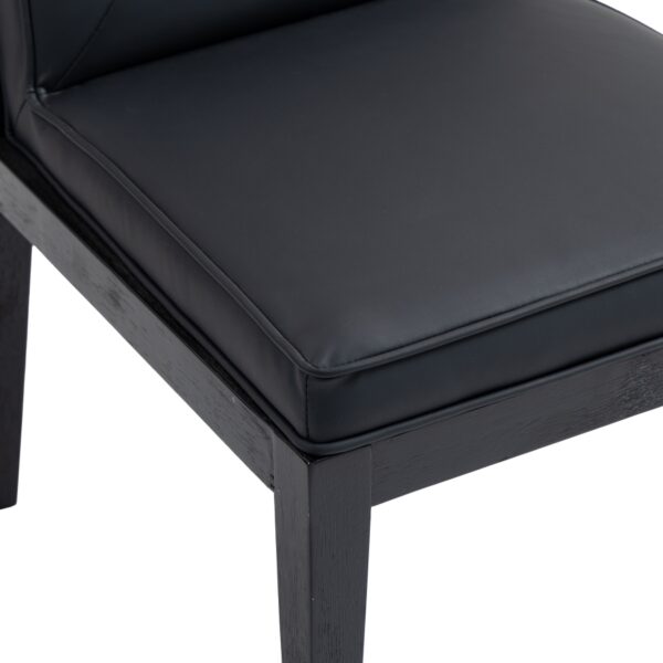 Gwendolyn Vegan Leather Upholstered Dining Side Chair