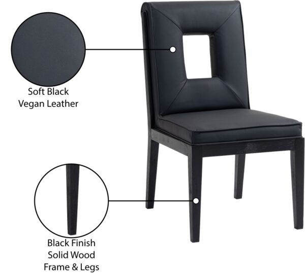Gwendolyn Vegan Leather Upholstered Dining Side Chair