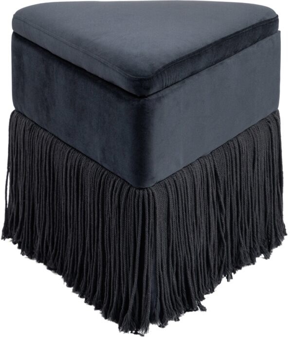 Trivoli Velvet Upholstered Stool