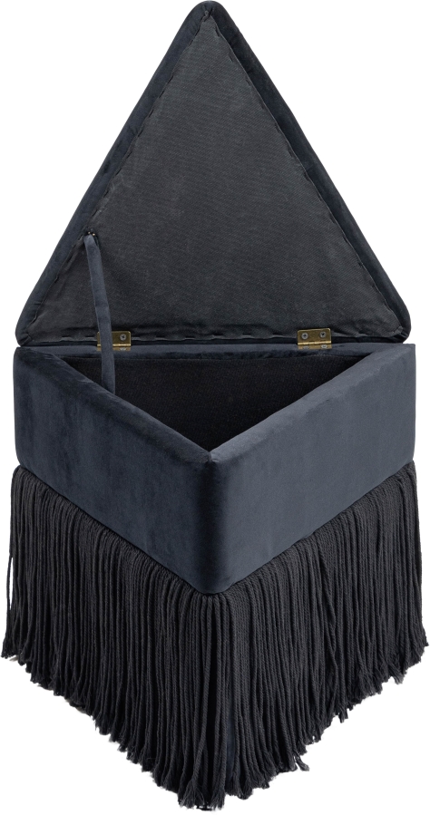 Trivoli Velvet Upholstered Stool