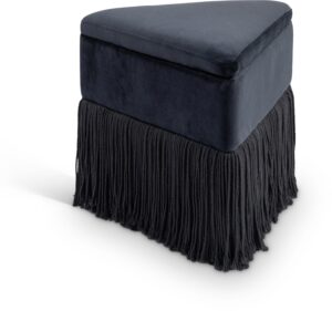 Trivoli Velvet Upholstered Stool