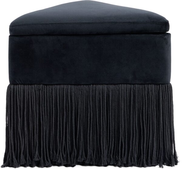 Trivoli Velvet Upholstered Stool
