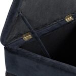 Trivoli Velvet Upholstered Stool