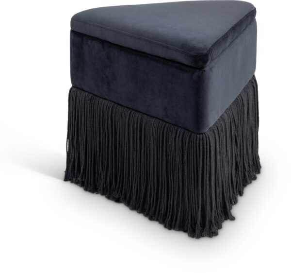 Trivoli Velvet Upholstered Stool