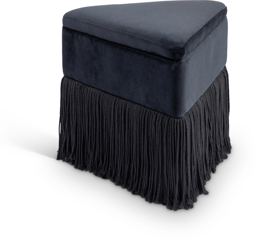 Trivoli Velvet Upholstered Stool