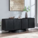 Bellona Oak Veneer Sideboard / Buffet