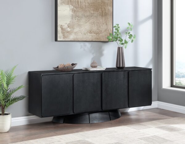 Bellona Oak Veneer Sideboard / Buffet