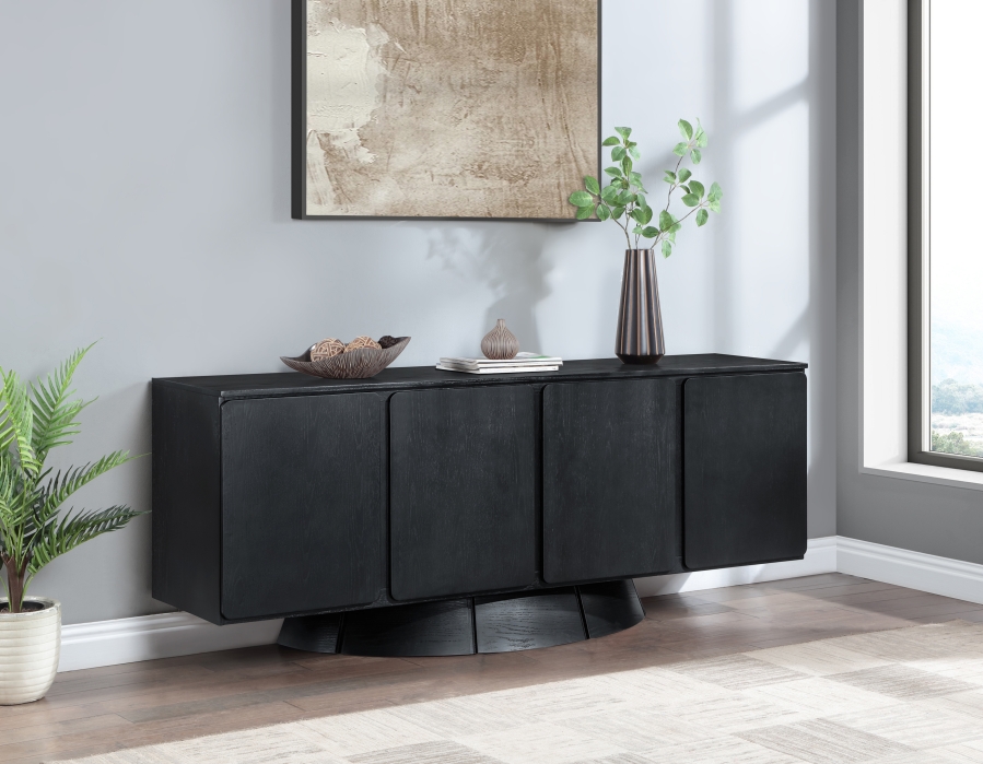Bellona Oak Veneer Sideboard / Buffet