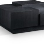 Mateo Oak Veneer Coffee Table