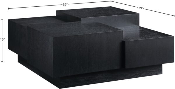 Mateo Oak Veneer Coffee Table