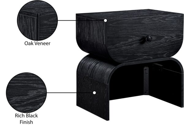 Jace Oak Veneer Night Stand