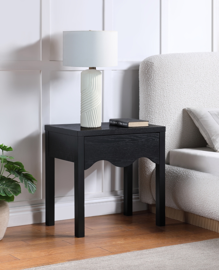Fiora Oak Veneer Night Stand