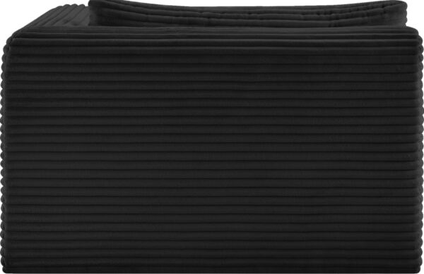 Shaggy Corduroy Performance Fabric Upholstered Chaise