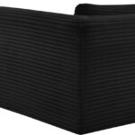 Shaggy Corduroy Performance Fabric Upholstered Chaise