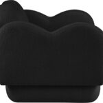 Bloom Teddy Fabric Upholstered Accent Chair