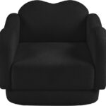 Bloom Teddy Fabric Upholstered Accent Chair