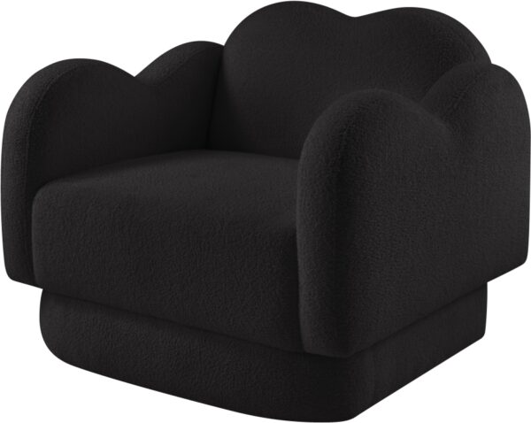 Bloom Teddy Fabric Upholstered Accent Chair