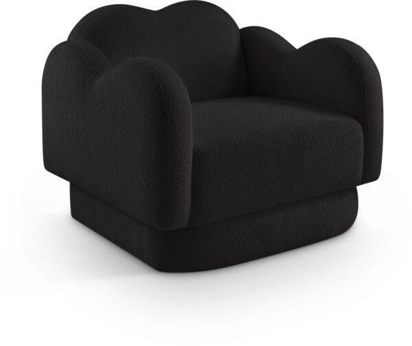 Bloom Teddy Fabric Upholstered Accent Chair